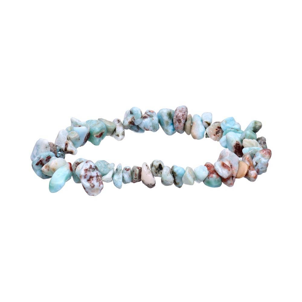Mini Chips Larimar Armband