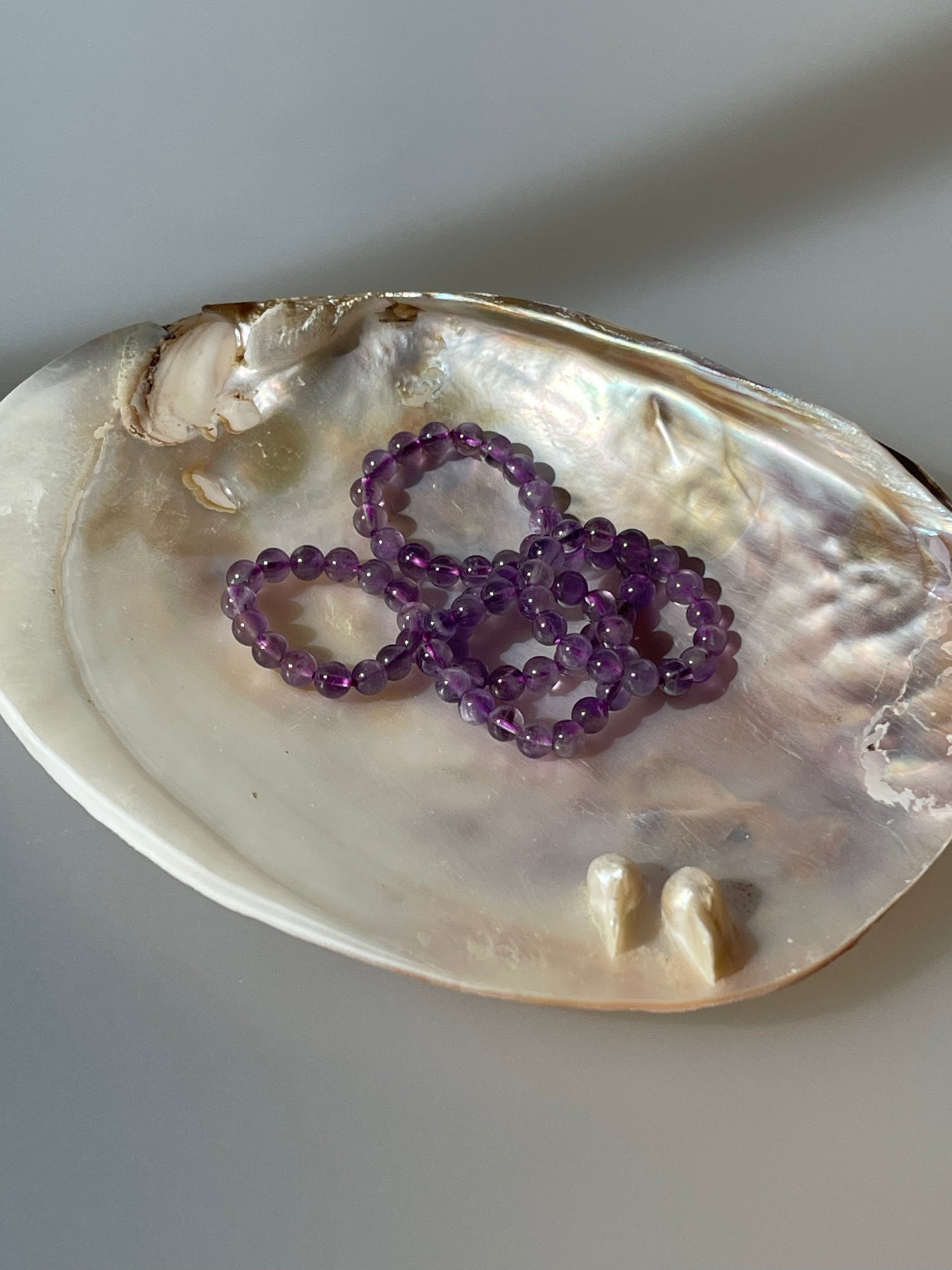 Amethyst Kugelring