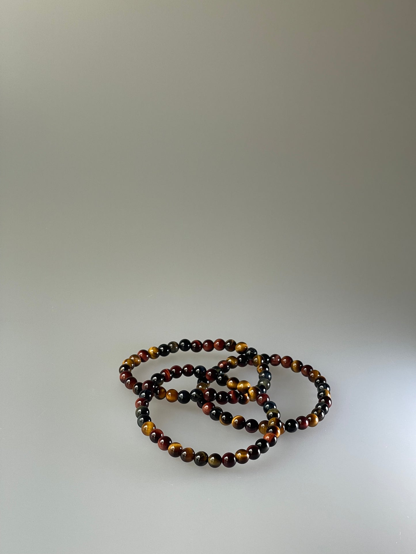 Kugelarmband Tigerauge-Mix