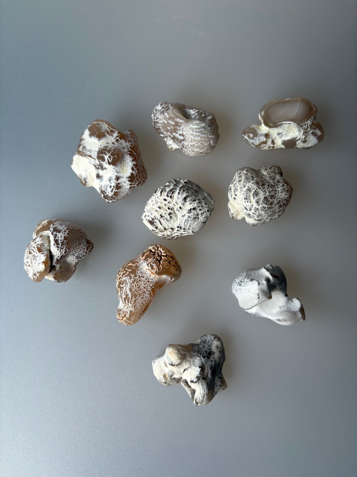 Schlangenachat Trommelstein