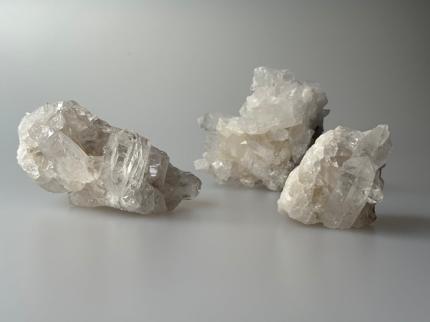 Bergkristall Cluster