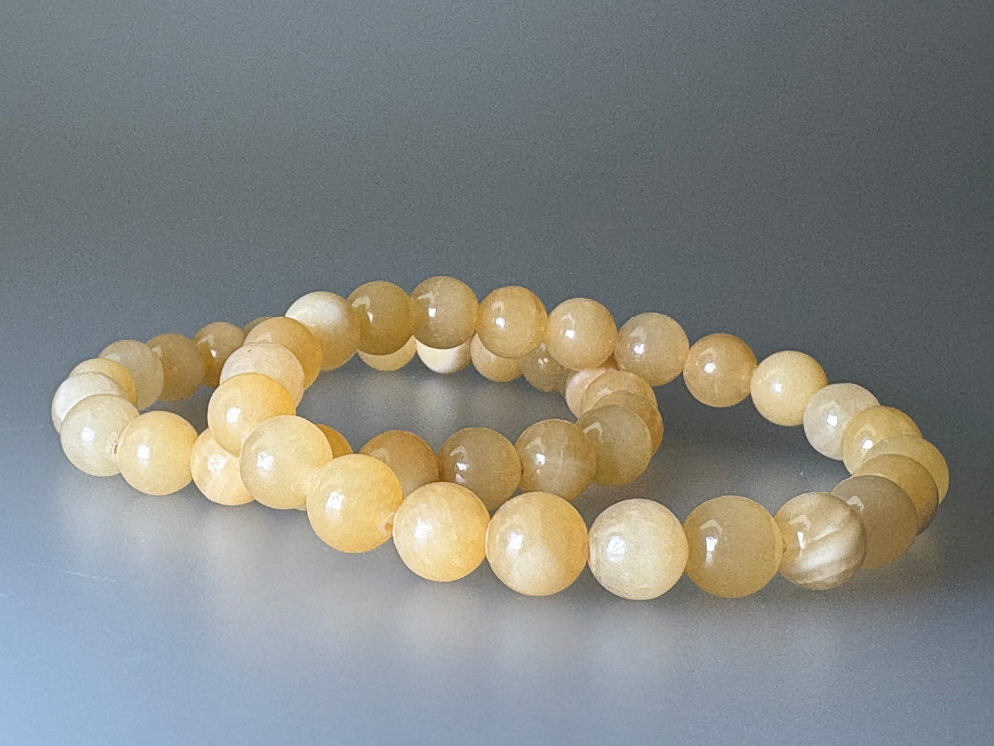 Orangencalzit Armband