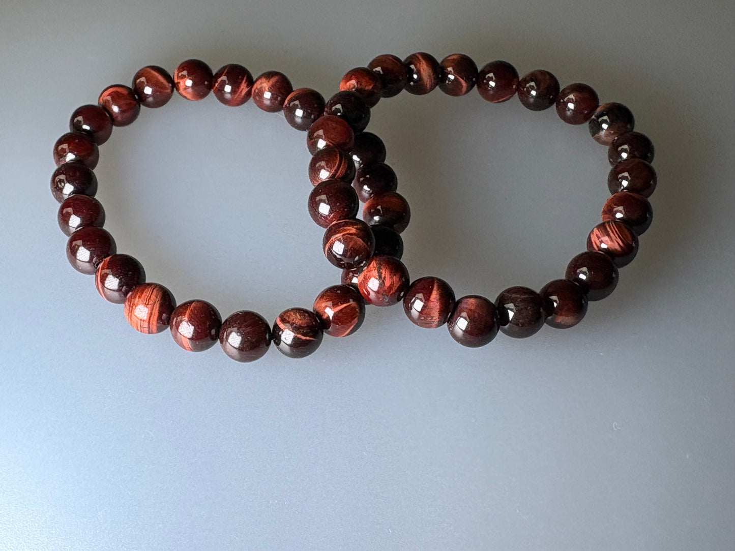 Rotes Tigerauge Armband