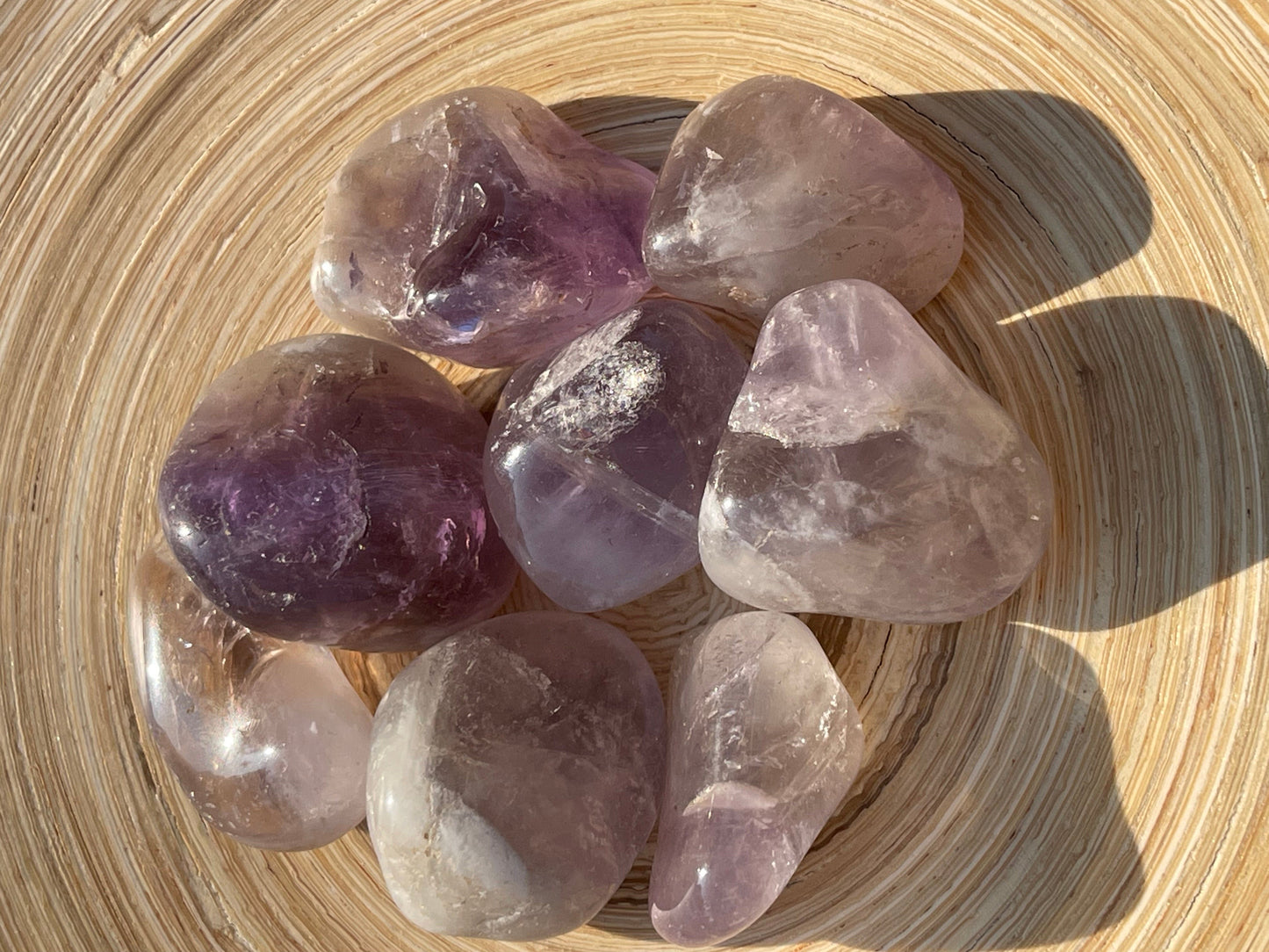 Amethyst Trommelstein