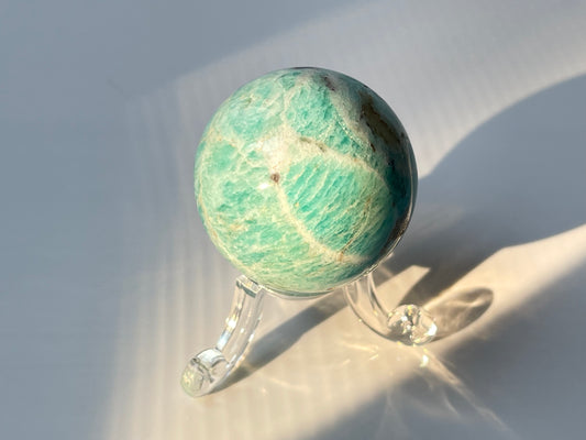 Grüne Amazonit-Kugel
