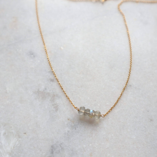 Labradorit Halskette