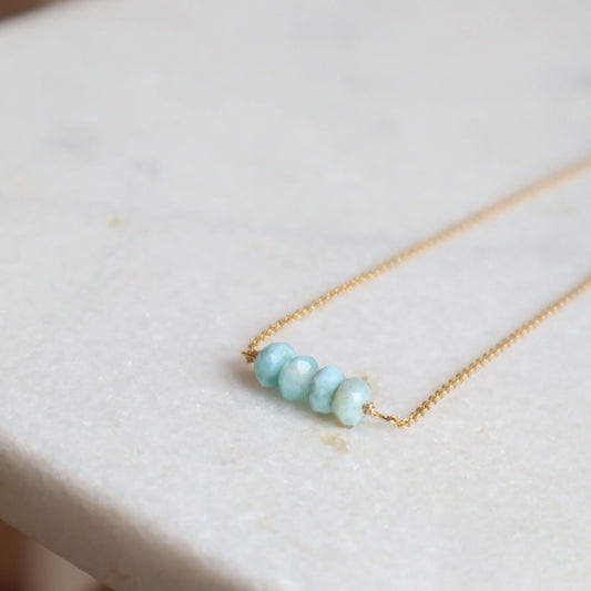 Larimar Halskette