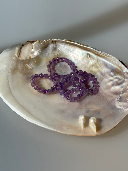 Amethyst Kugelring