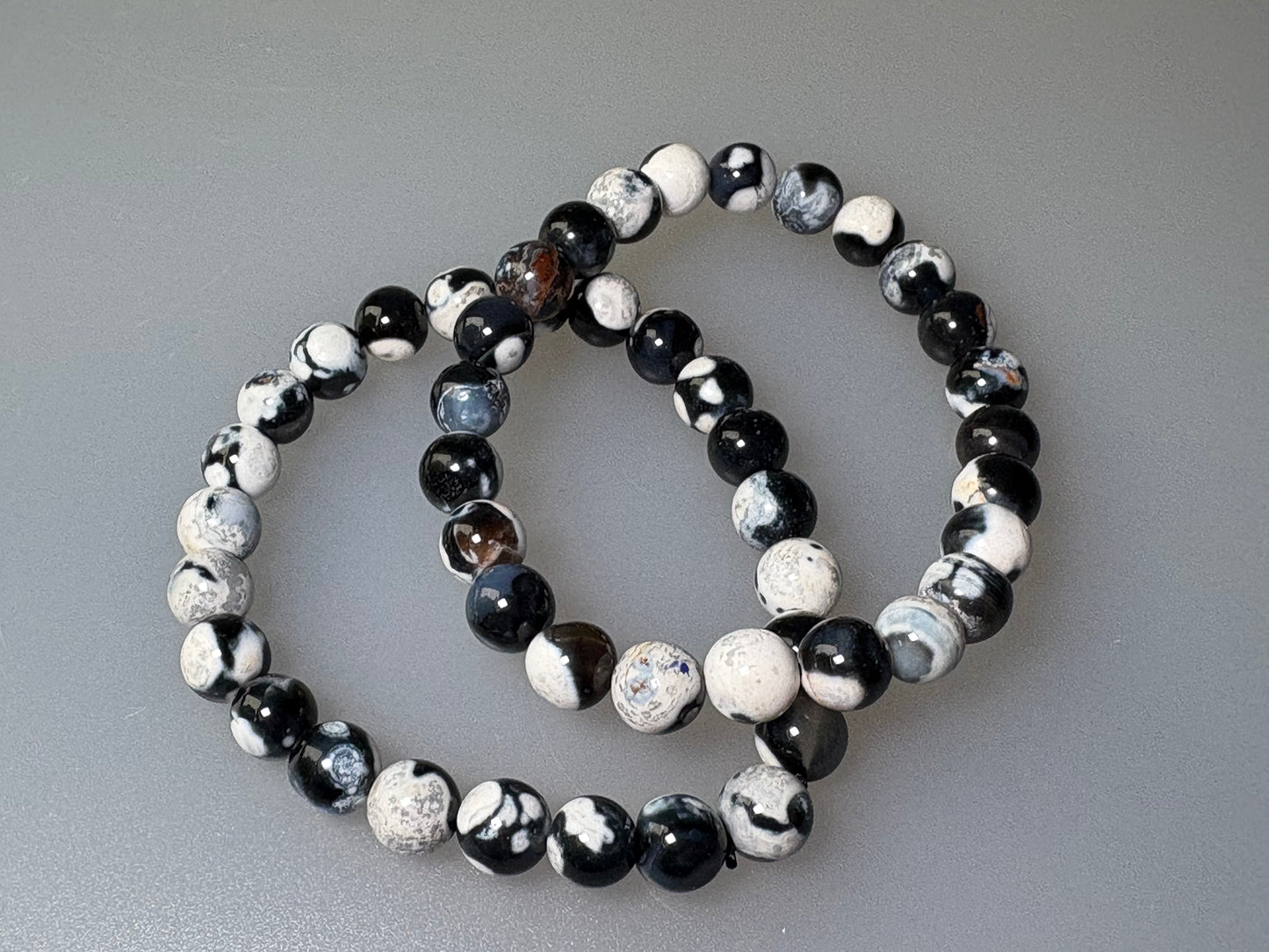 Orca Achat Armband