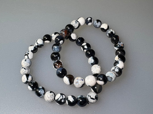 Orca Achat Armband