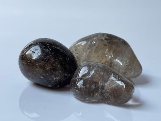 Rauchquarz Trommelstein