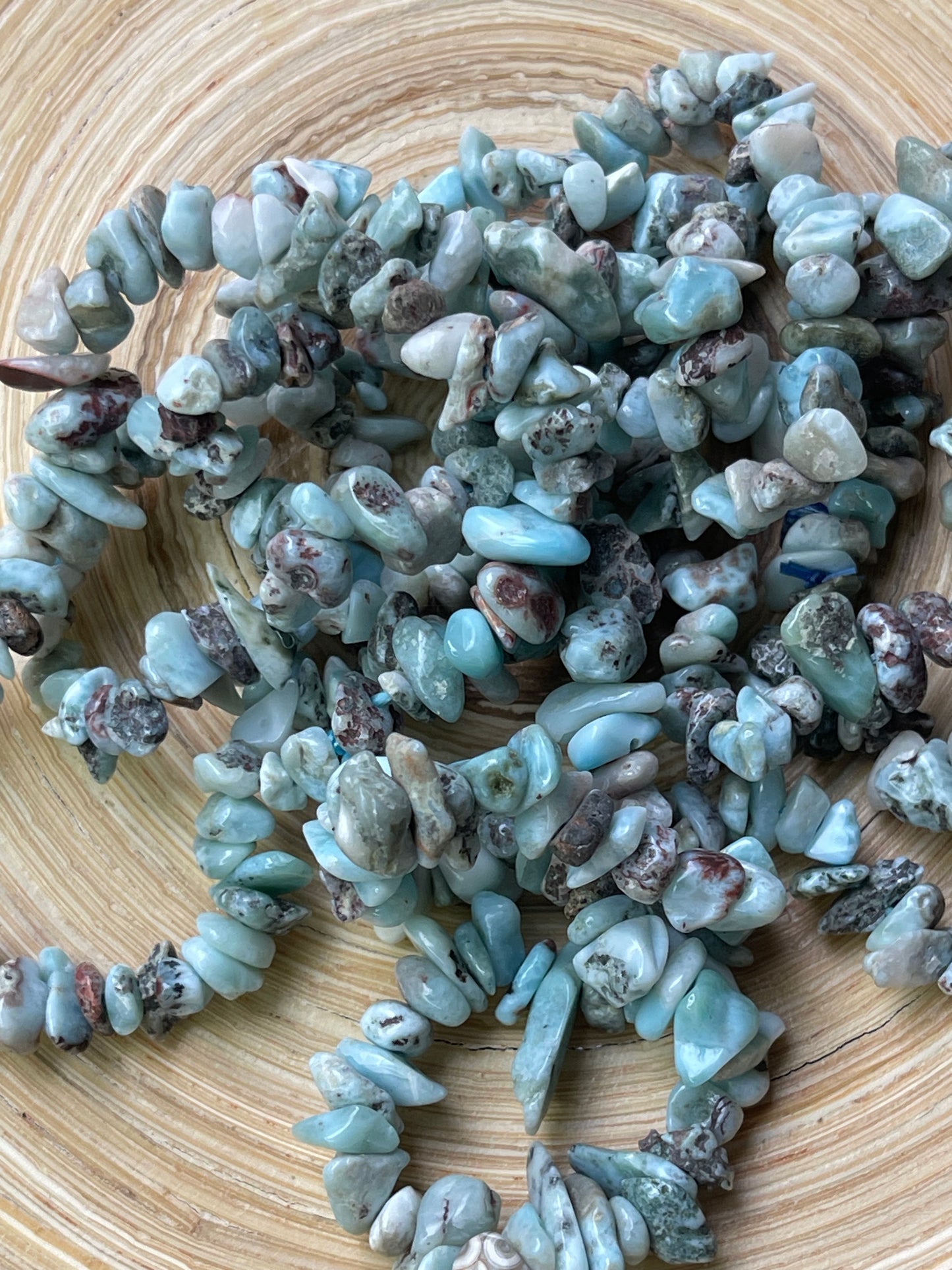 Mini Chips Larimar Armband
