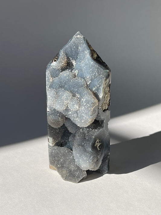 Achat Turm Obelisk [AT9] aus Brasilien