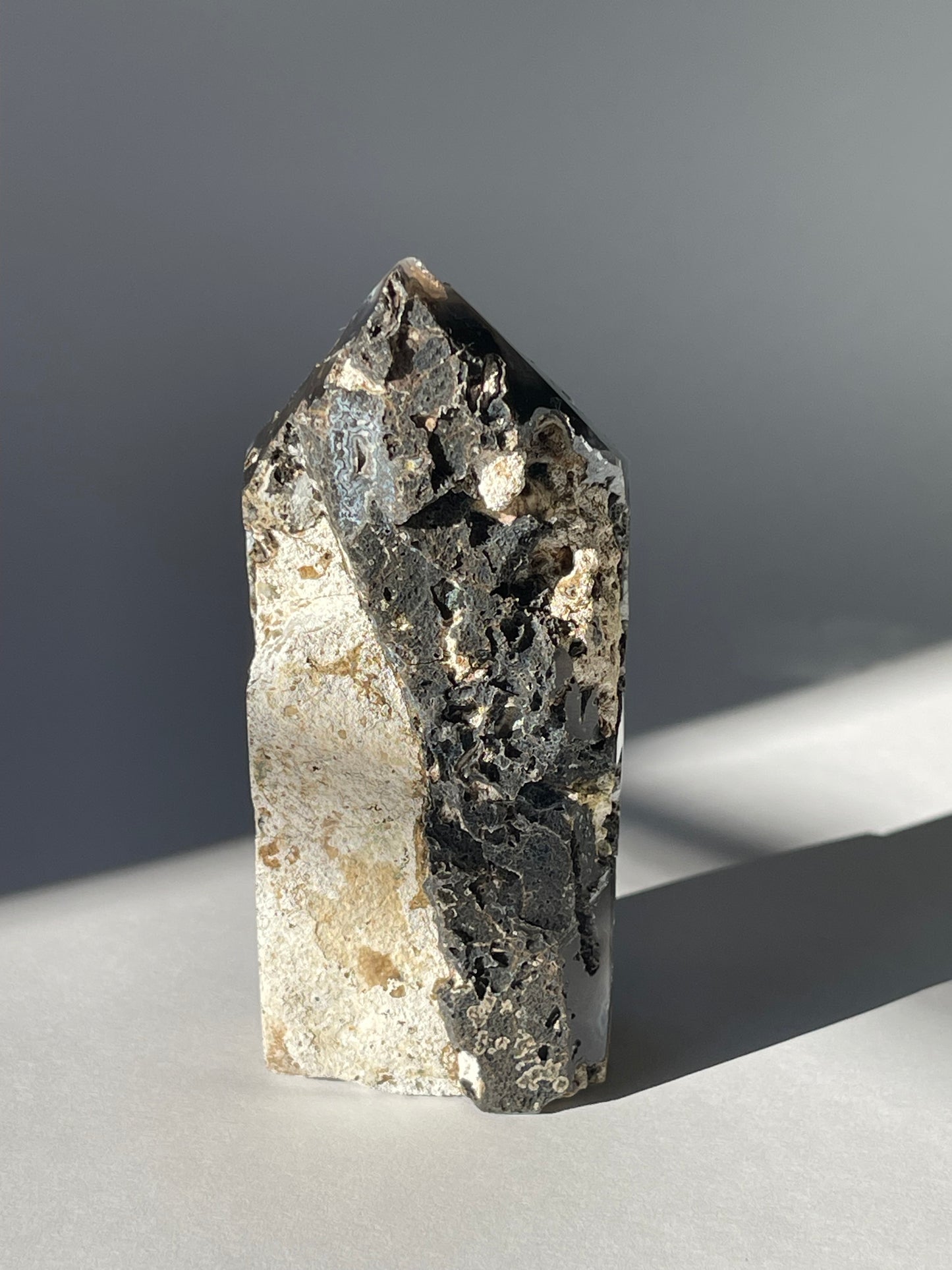 Achat Turm Obelisk [AT9] aus Brasilien