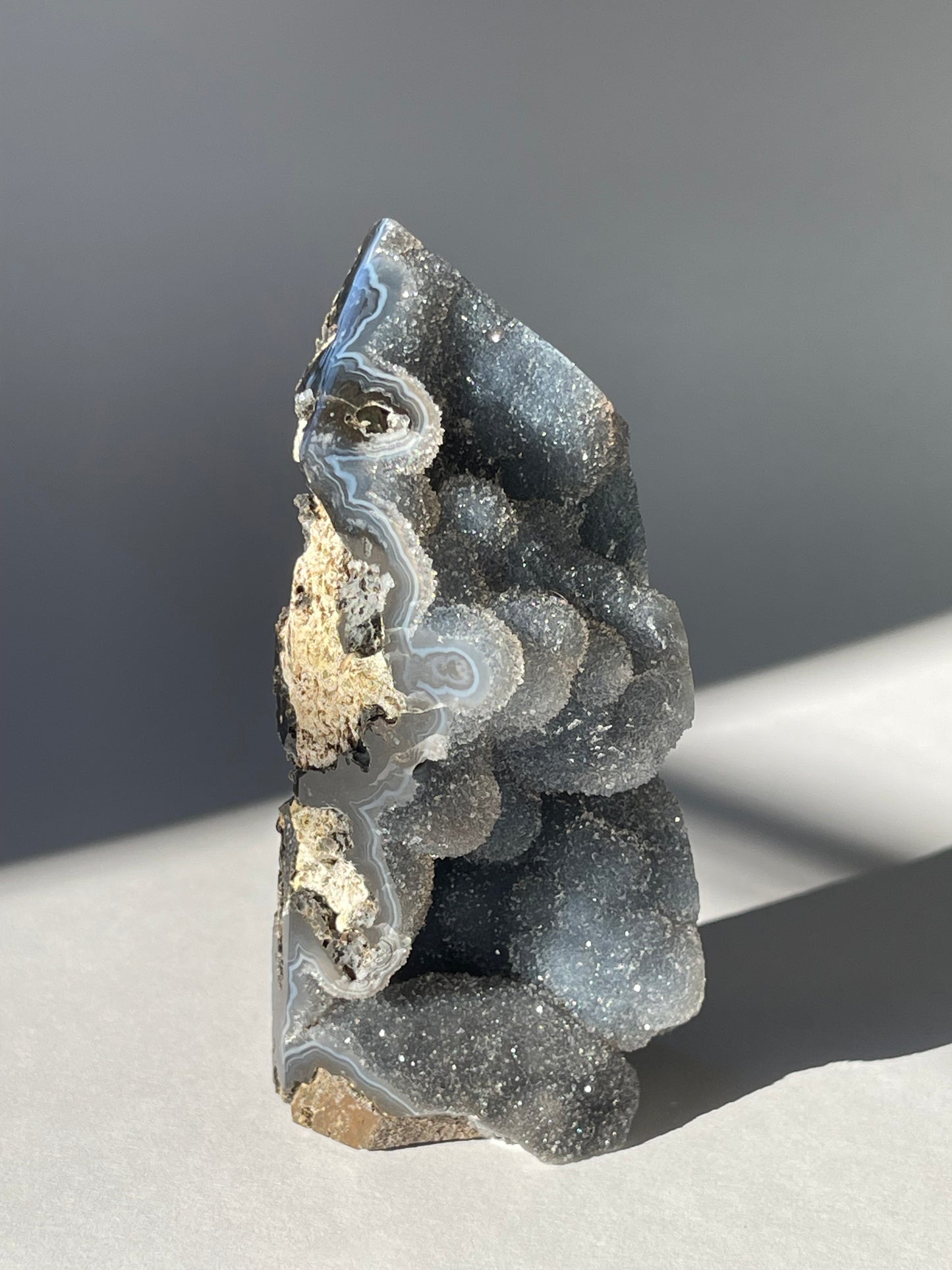 Achat Turm Obelisk [AT9] aus Brasilien