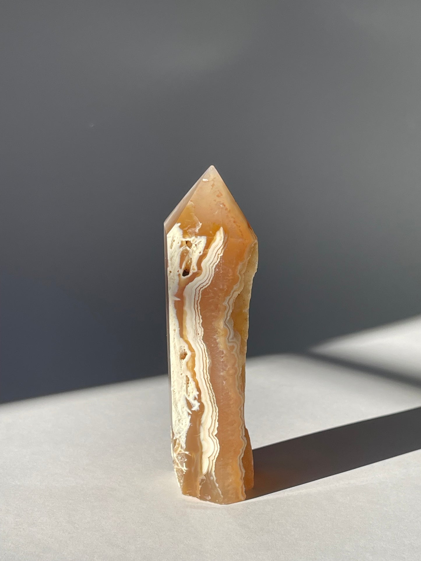 Achat Turm Obelisk [AT10] aus Brasilien