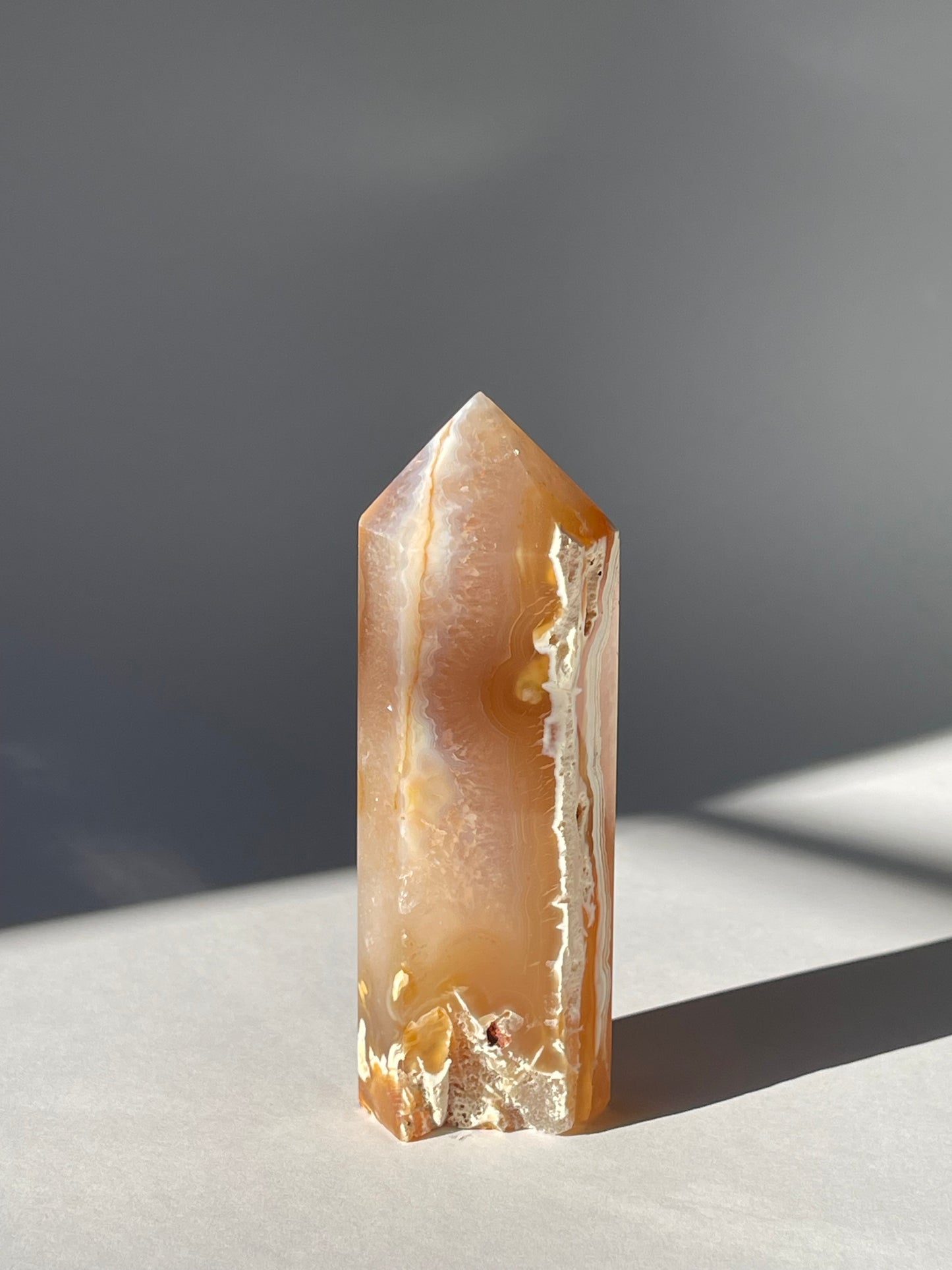 Achat Turm Obelisk [AT10] aus Brasilien