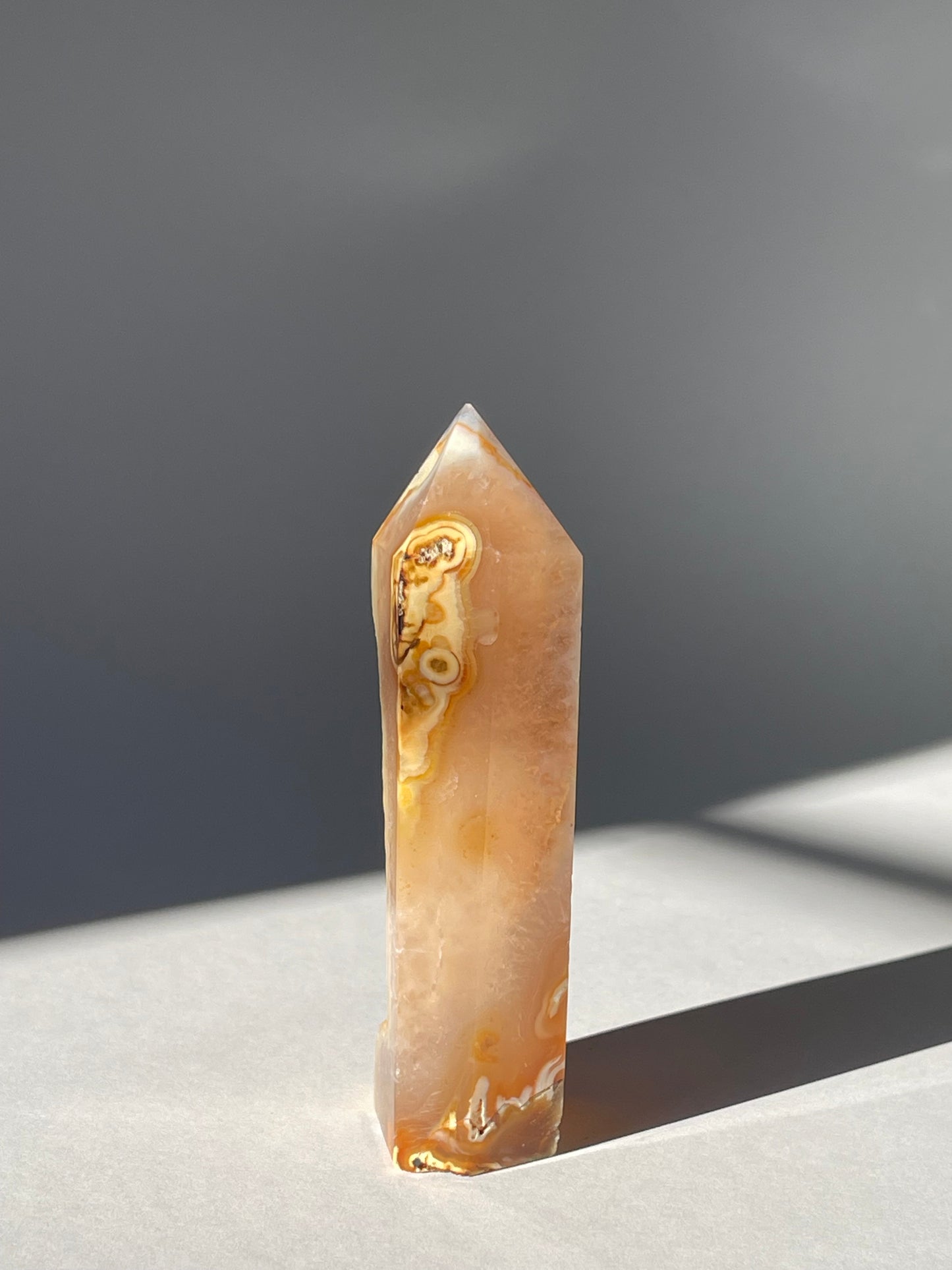 Achat Turm Obelisk [AT10] aus Brasilien