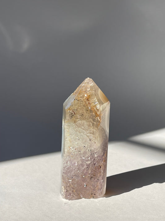Achat Turm Obelisk [AT8] aus Brasilien