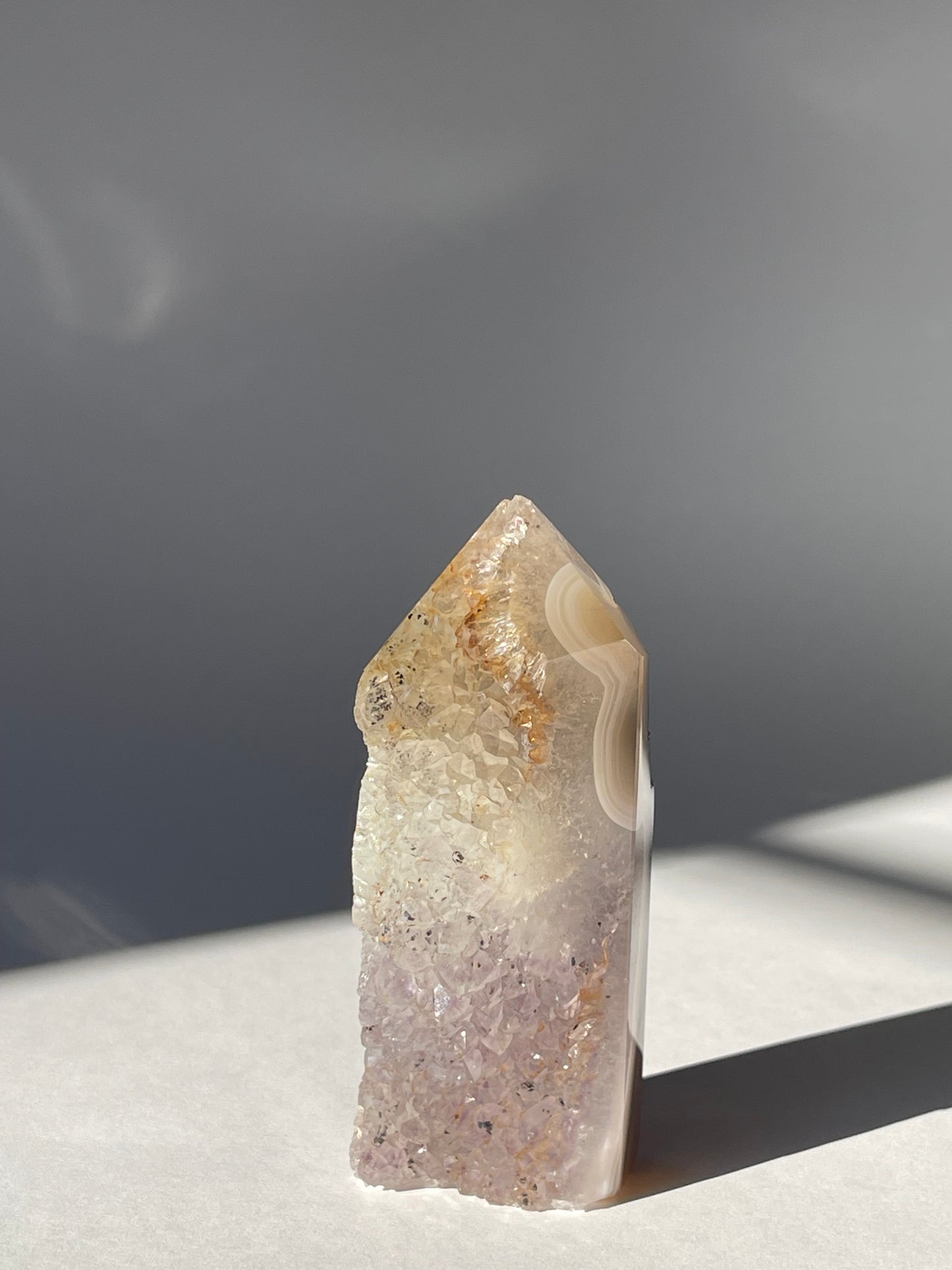 Achat Turm Obelisk [AT8] aus Brasilien
