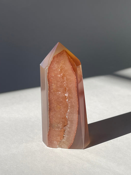 Achat Turm Obelisk [AT6] aus Brasilien