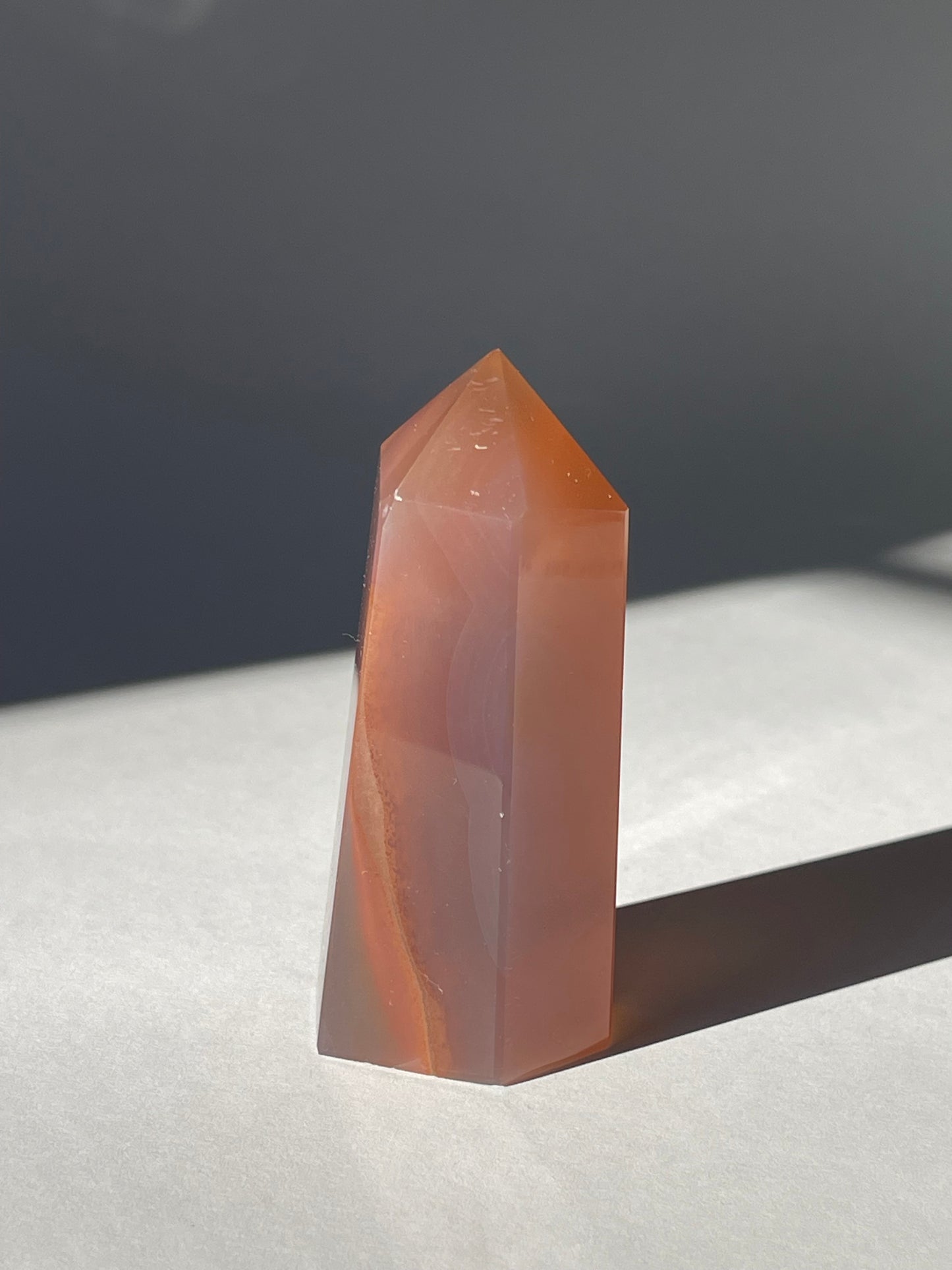 Achat Turm Obelisk [AT6] aus Brasilien