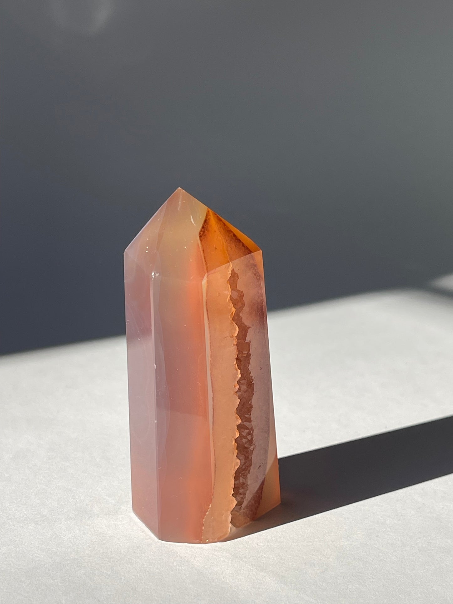 Achat Turm Obelisk [AT6] aus Brasilien