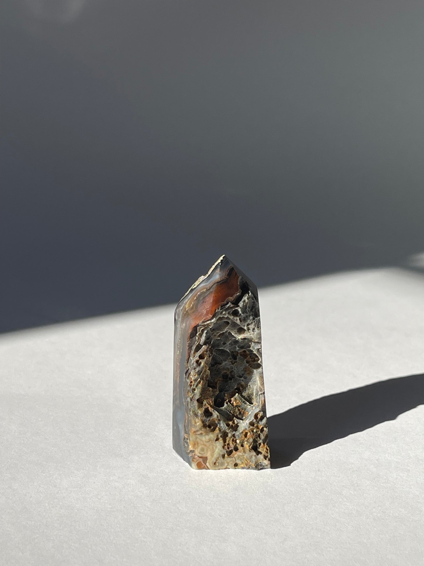 Achat Turm Obelisk [AT13] aus Brasilien