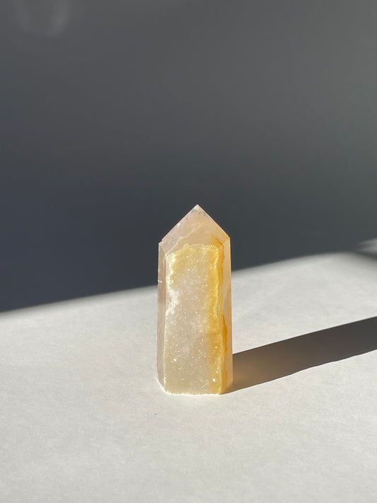 Achat Turm Obelisk [AT7] aus Brasilien
