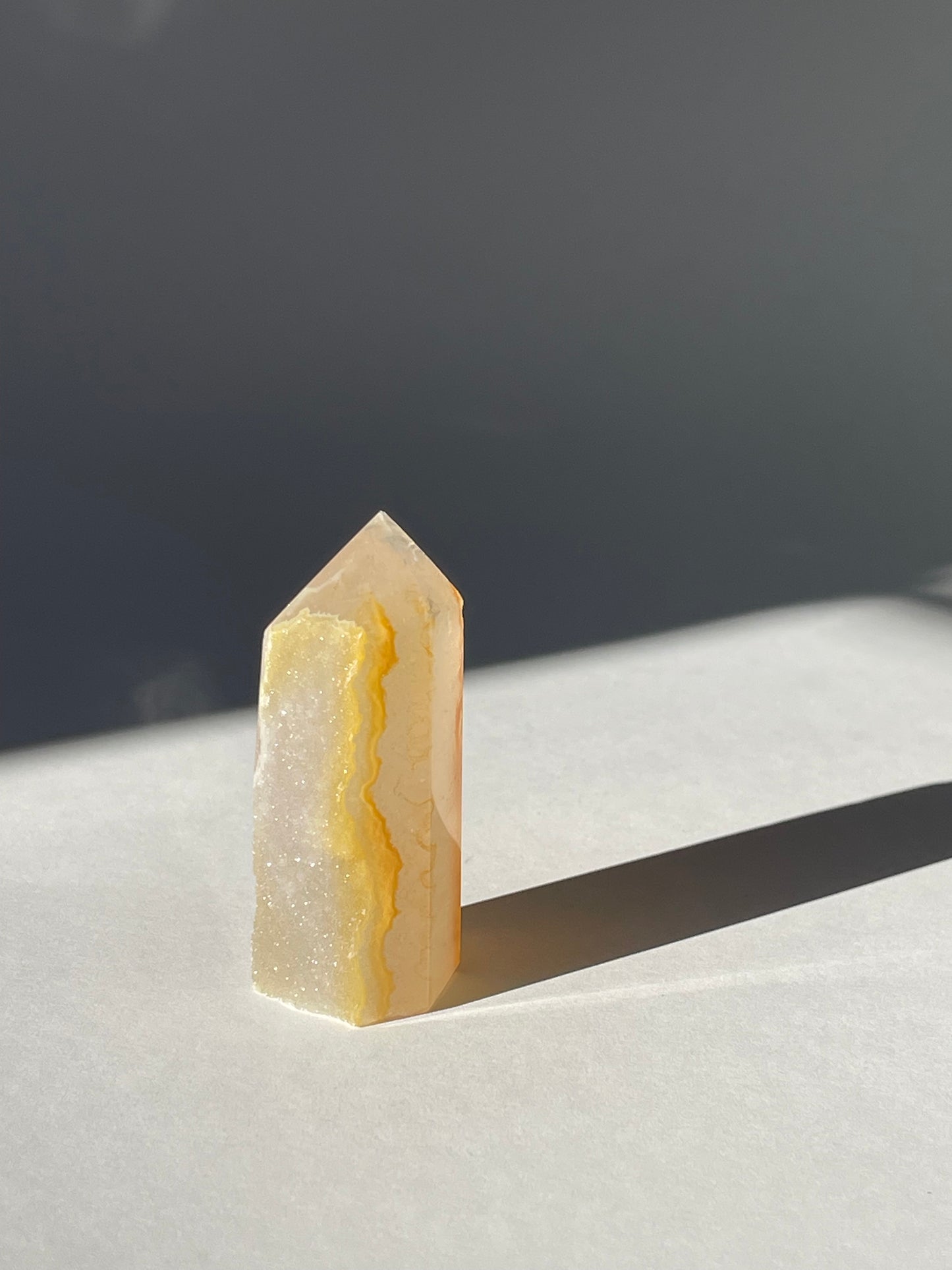 Achat Turm Obelisk [AT7] aus Brasilien