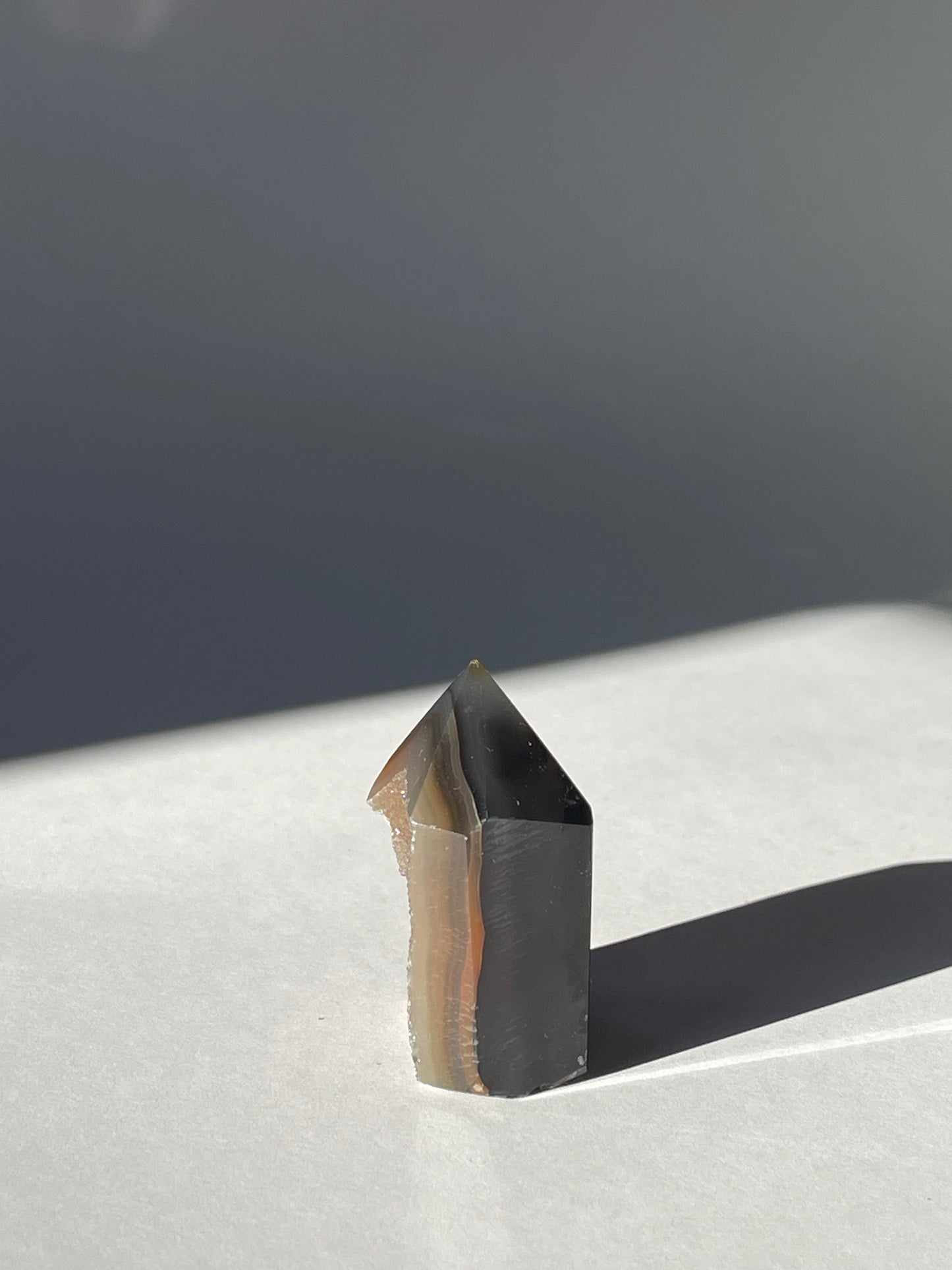 Achat Turm Obelisk [AT12] aus Brasilien