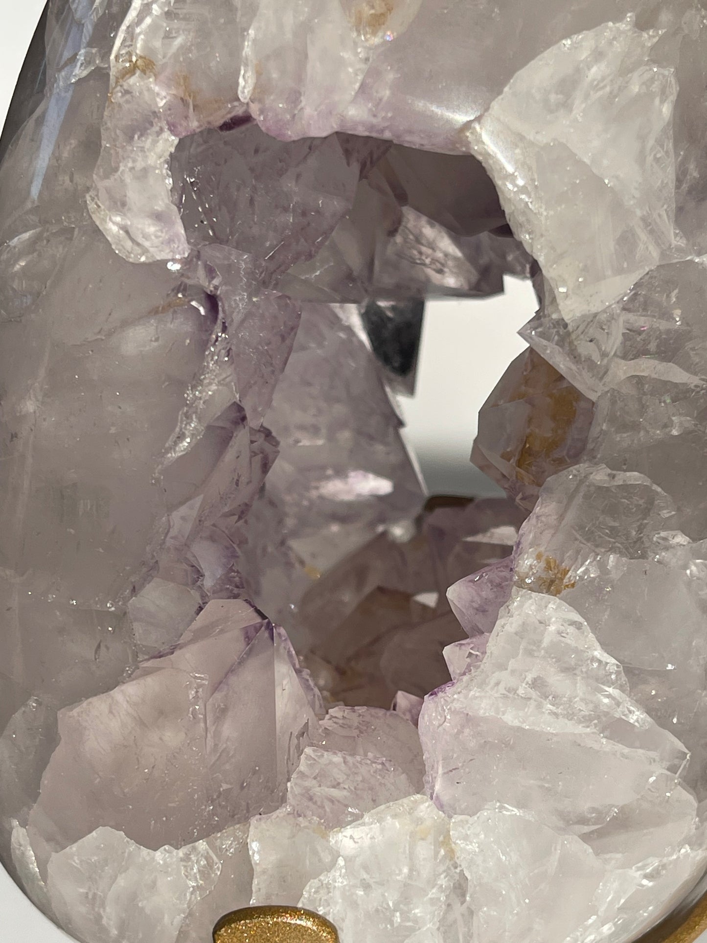 Amethyst Drusen Ei auf Ständer