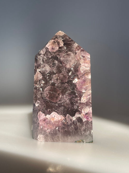 Amethyst - Achat Turm